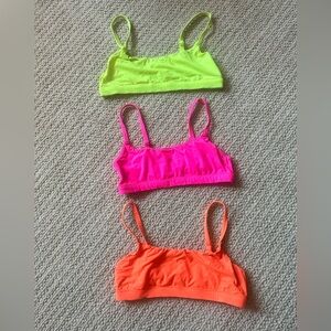 Skims scoop bralette.